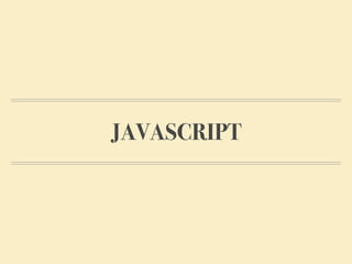 JAVASCRIPT
 
