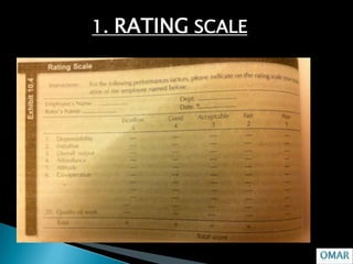 1. RATING SCALE
 
