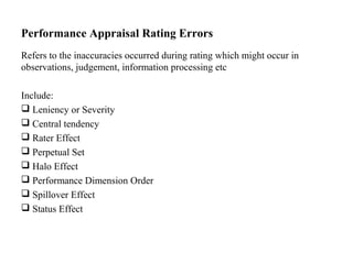 Performance appraisal | PPT