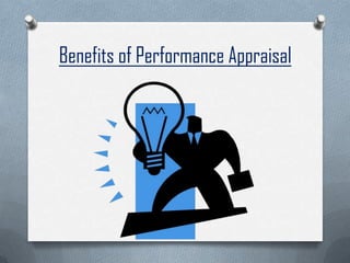 Benefits of Performance Appraisal
 
