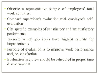 Performance appraisal- Nursing Management | PPTX