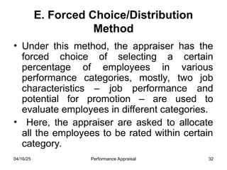Performance Appraisal.111111111111111ppt | PPT