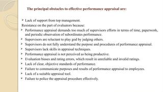 Performance Appraisal - Human Resource Management | PPTX