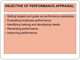 Performance appraisal module iii | PPTX