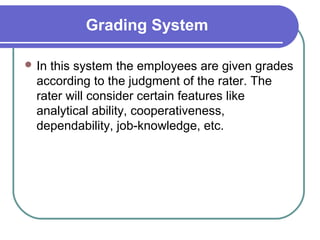 Performance appraisal and training copy | PPT