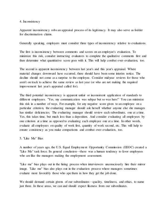 employee assessment example
