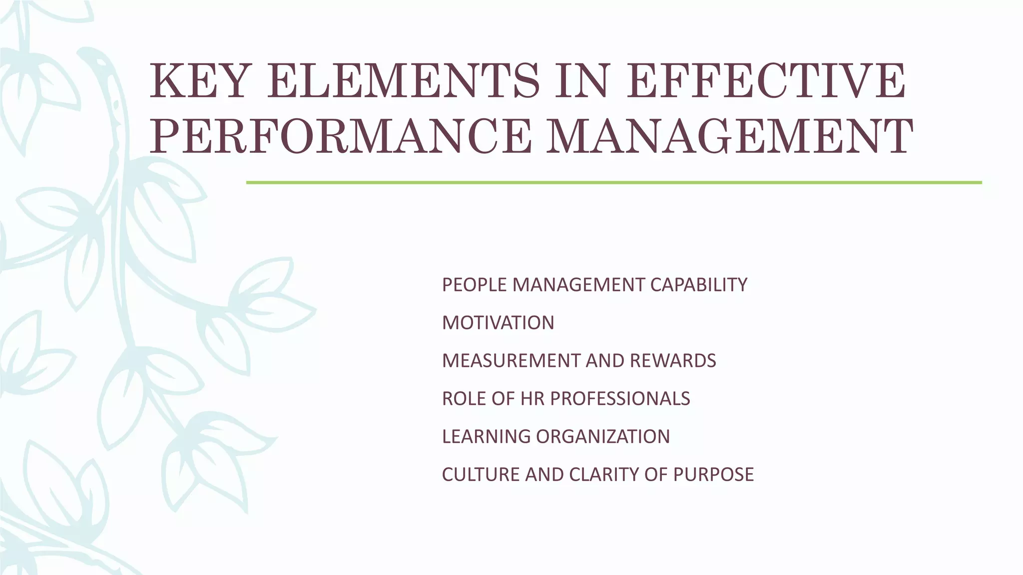 Performance appraisal in service sector | PPTX
