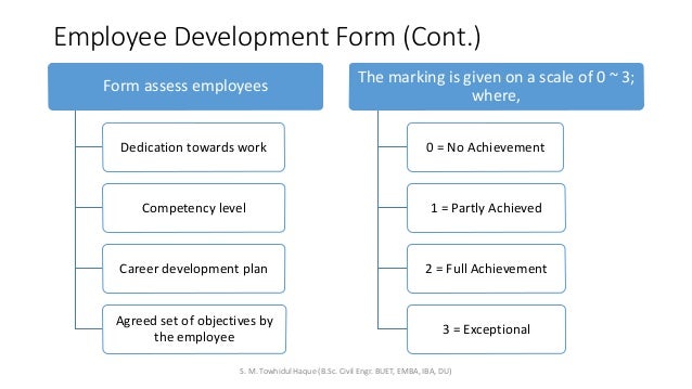 performance appraisal mbo 360 employee development form