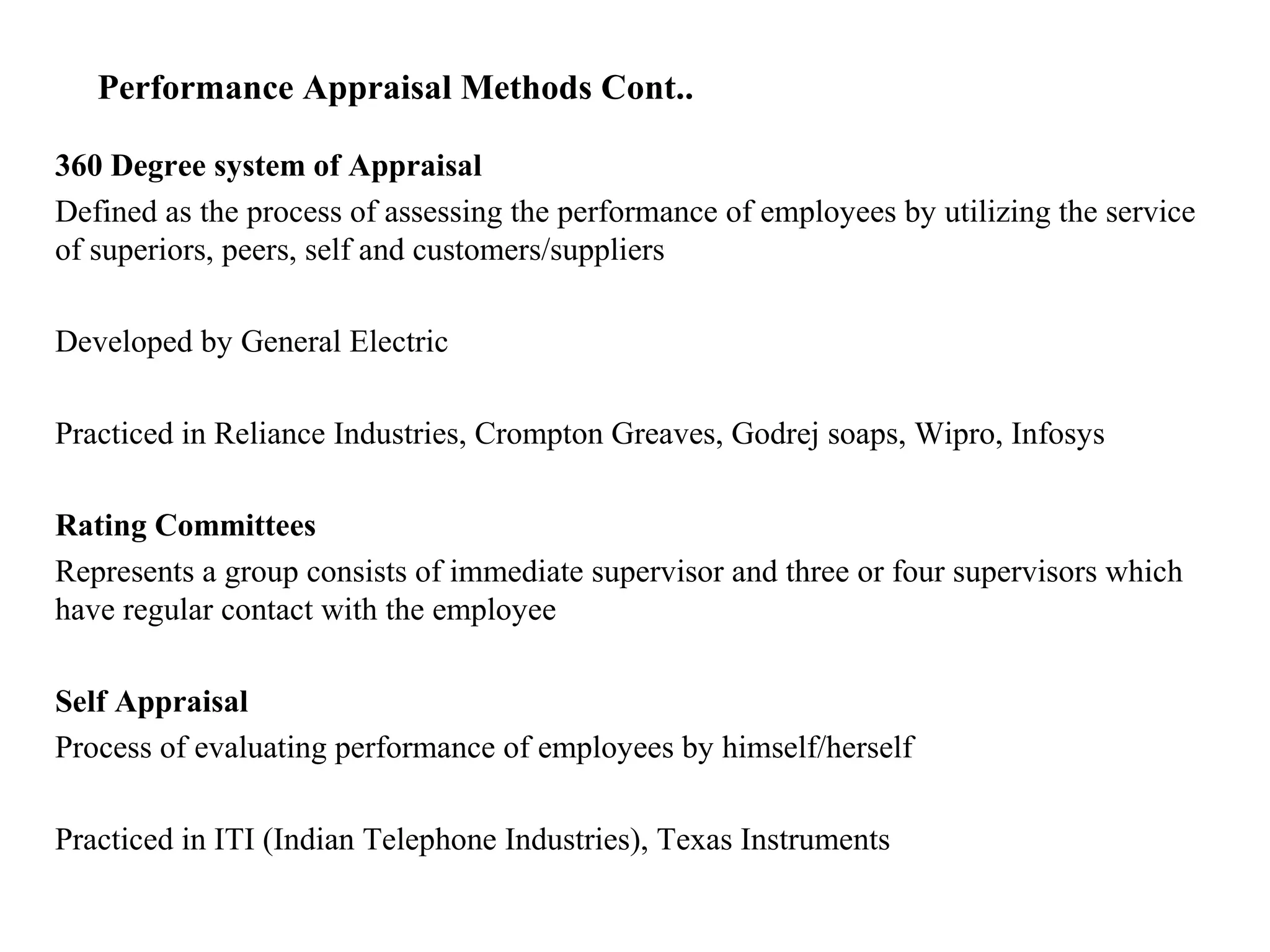 Performance appraisal methods | PPT