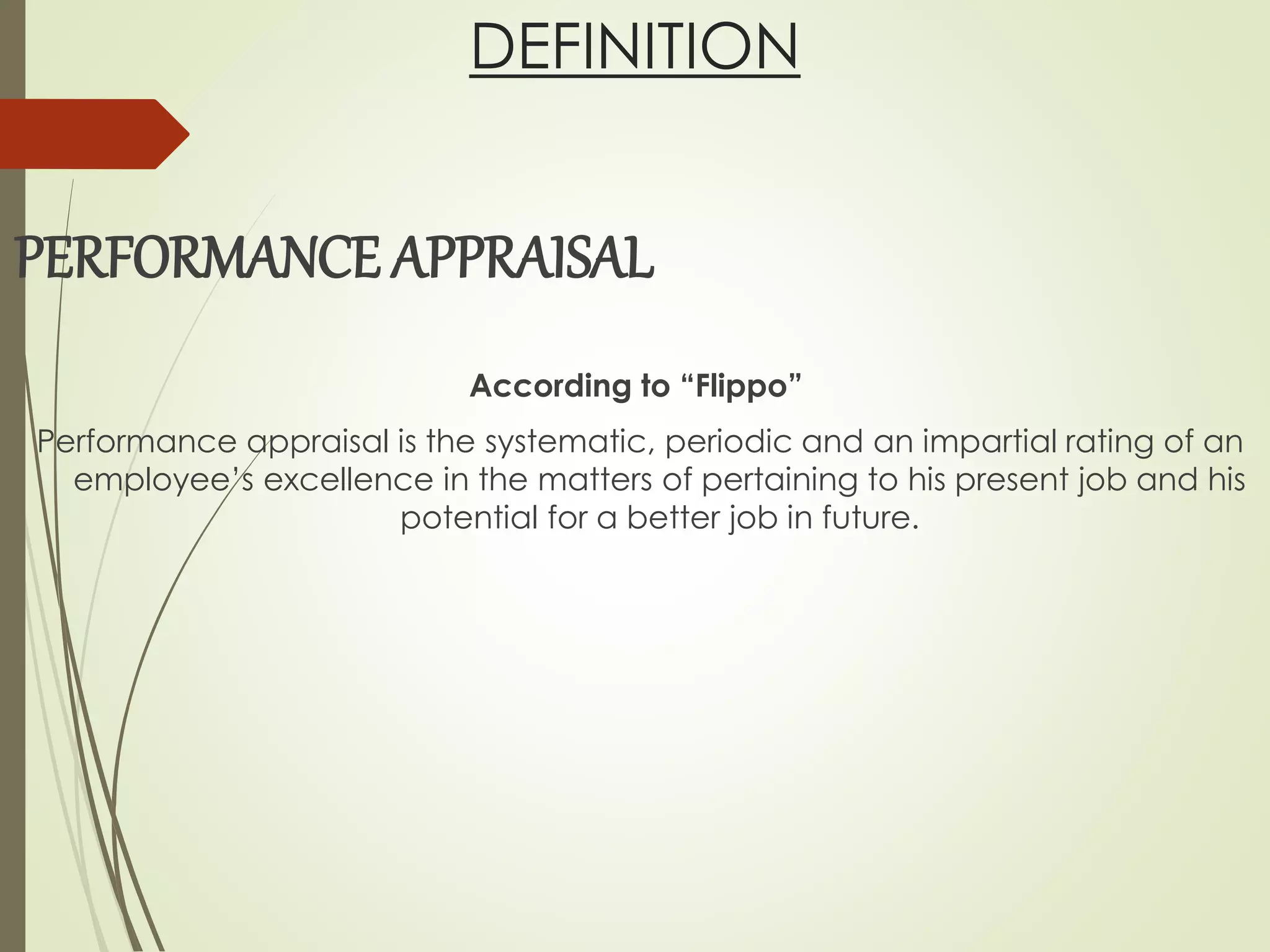 Performance appraisal ppt | PPTX