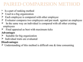 performance appraisal - Nursing management | PPTX