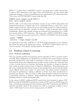 Performance assessment of the MASQUE extension for proxying scenarios ...