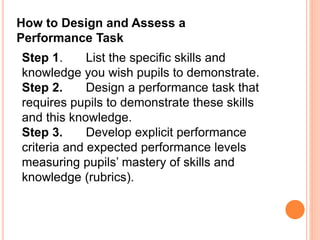Performance assessment | PPTX