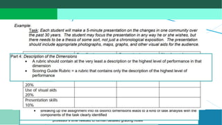 Performance based assessment | PPTX