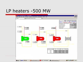 LP heaters -500 MW
 
