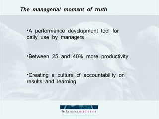 The  managerial  moment  of  truth ,[object Object],[object Object],[object Object]