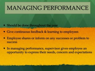 Chapter 2: Performance Management Process | PPTX