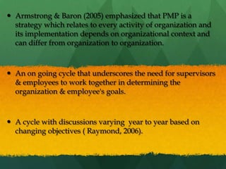 Chapter 2: Performance Management Process | PPTX