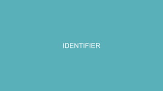 IDENTIFIER
 