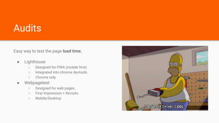 Performance & dev tools | PPTX