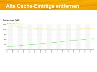 Alte Cache-Einträge entfernen
 