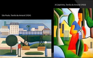 São Paulo, Tarsila do Amaral (1924)
A Caipirinha, Tarsila do Amaral (1923)
 