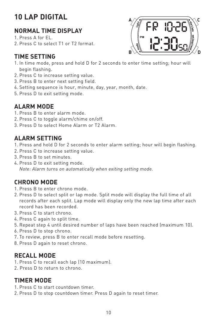 setting adidas watch