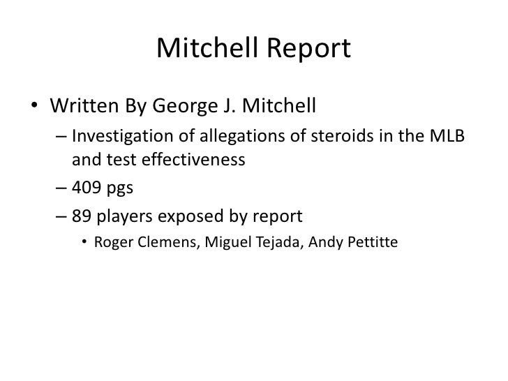 Performance Enhancing Drugs In Major League Baseball