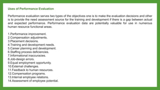 Performance evaluation | PPTX