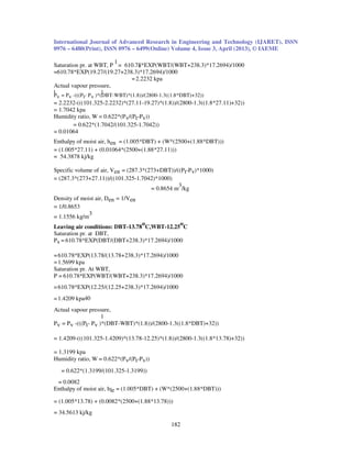 Performance evaluation of a air conditioner according to different test ...