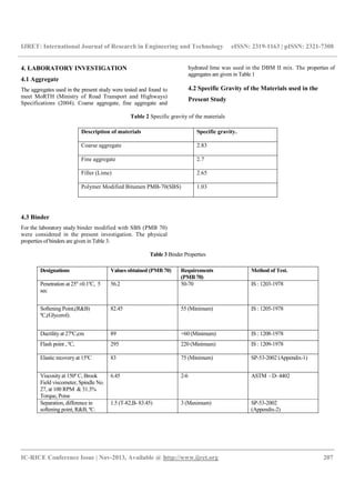 Performance evaluation of dense bituminous macadam | PDF