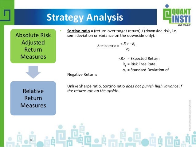 Regression analysis and quantitative trading strategies