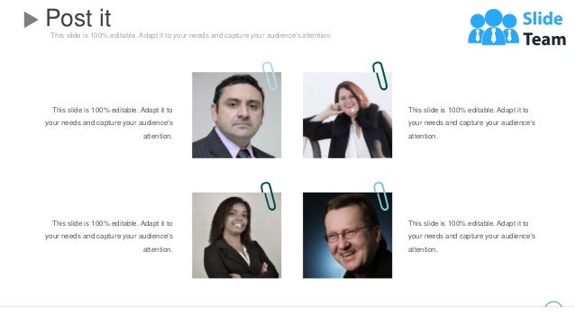 This slide is 100% editable. Adapt it to your needs and capture your audience's attention.
Post it
40
This slide is 100% editable. Adapt it to
your needs and capture your audience's
attention.
This slide is 100% editable. Adapt it to
your needs and capture your audience's
attention.
This slide is 100% editable. Adapt it to
your needs and capture your audience's
attention.
This slide is 100% editable. Adapt it to
your needs and capture your audience's
attention.
 