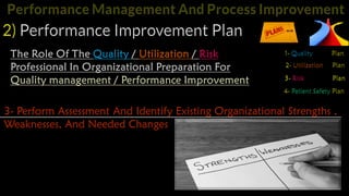 Performance improvement plan