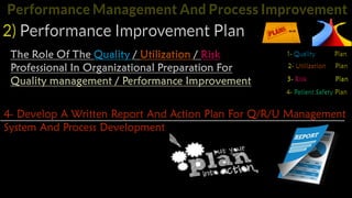 Performance improvement plan