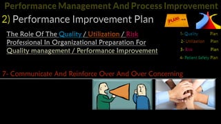 Performance improvement plan