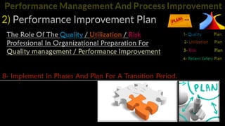 Performance improvement plan
