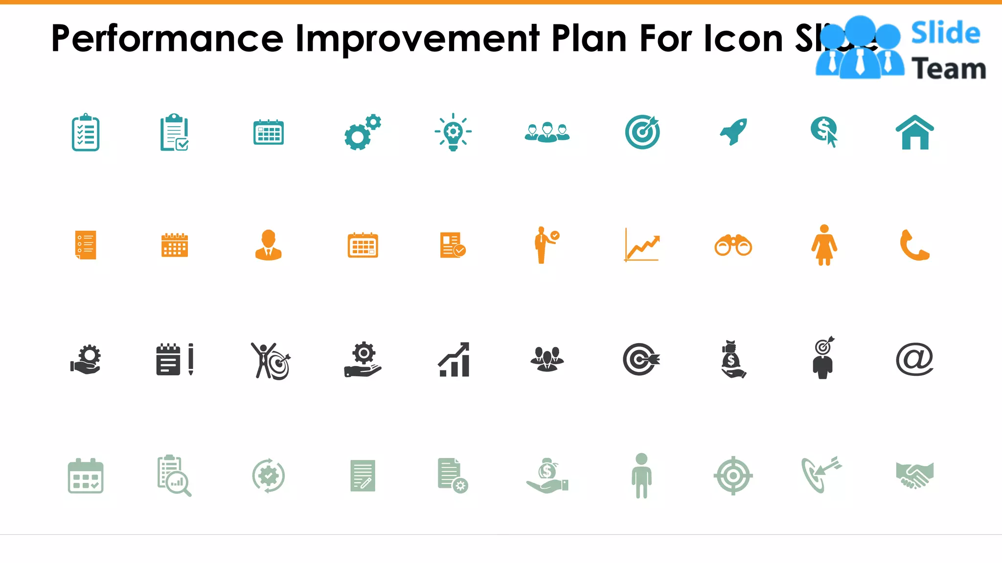 Performance Improvement Plan For Icon Slide
14
 