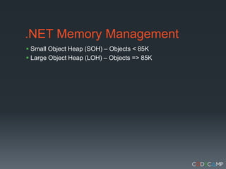 Performance in .net best practices | PPT