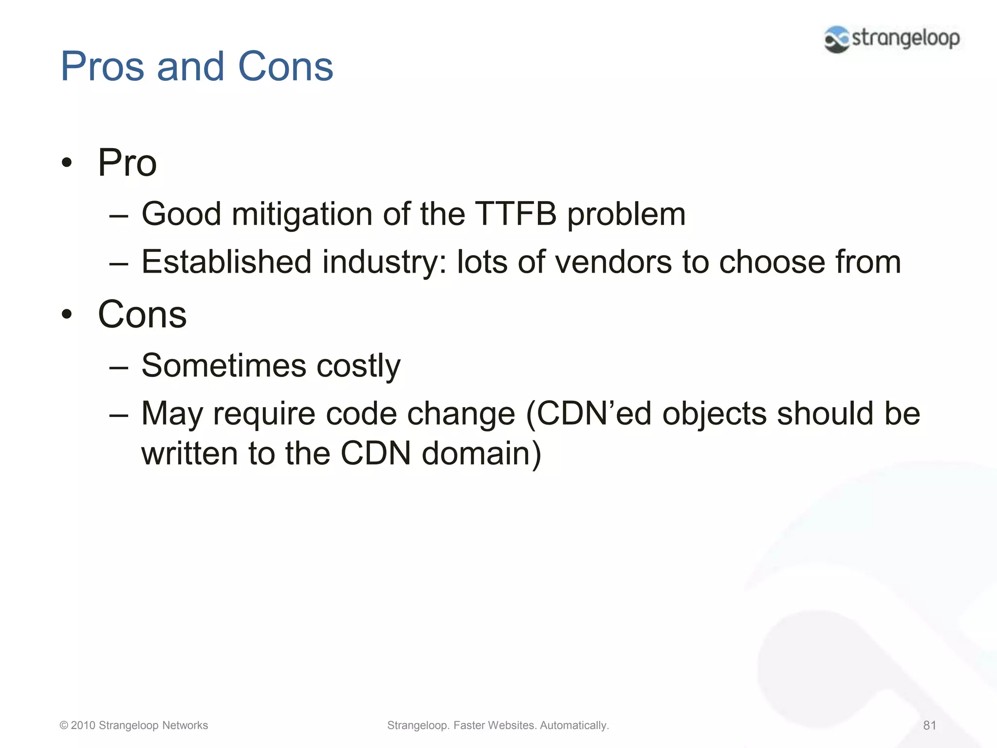 How Did We Do?KA+CompWith Good CachingImprovementRepeat View70%42%67%