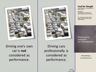 Performance Indicators for Bangladeshi People