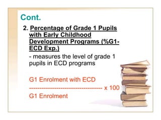 Performance indicators formula | PPT