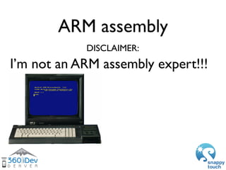 ARM assembly
 