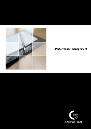 Performance management
 