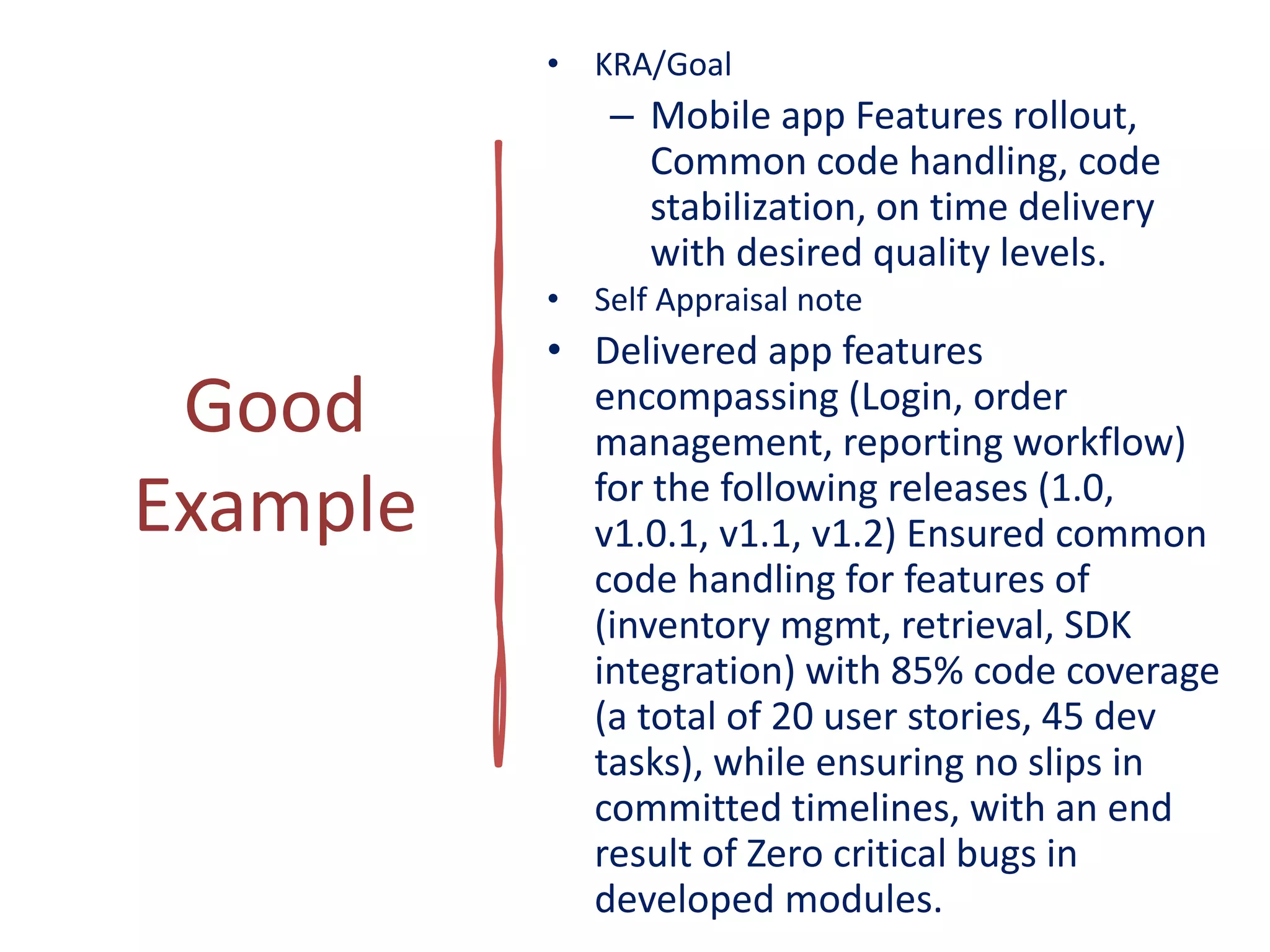 Performance Management 101 on Self Evaluations and writing Self ...