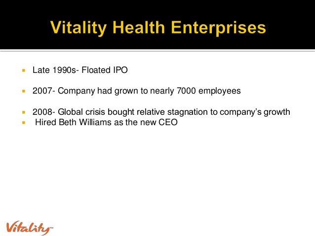 Vitality Health Enterprises Inc