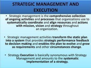 BRIDGING THE STRATEGY EXECUTION GAP – 5 CRITICAL
SUCCESS FACTORS TO HARNESS PM AS A STRATEGIC LEVER
OF BUSINESS PERFORMANC...