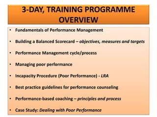Performance management – Best Practice Process and Principles | PPTX