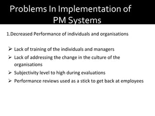 Performance management an introduction | PPTX