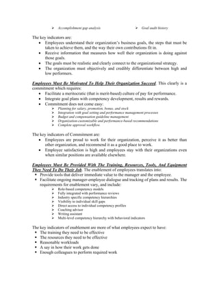 Performance management framework | PDF